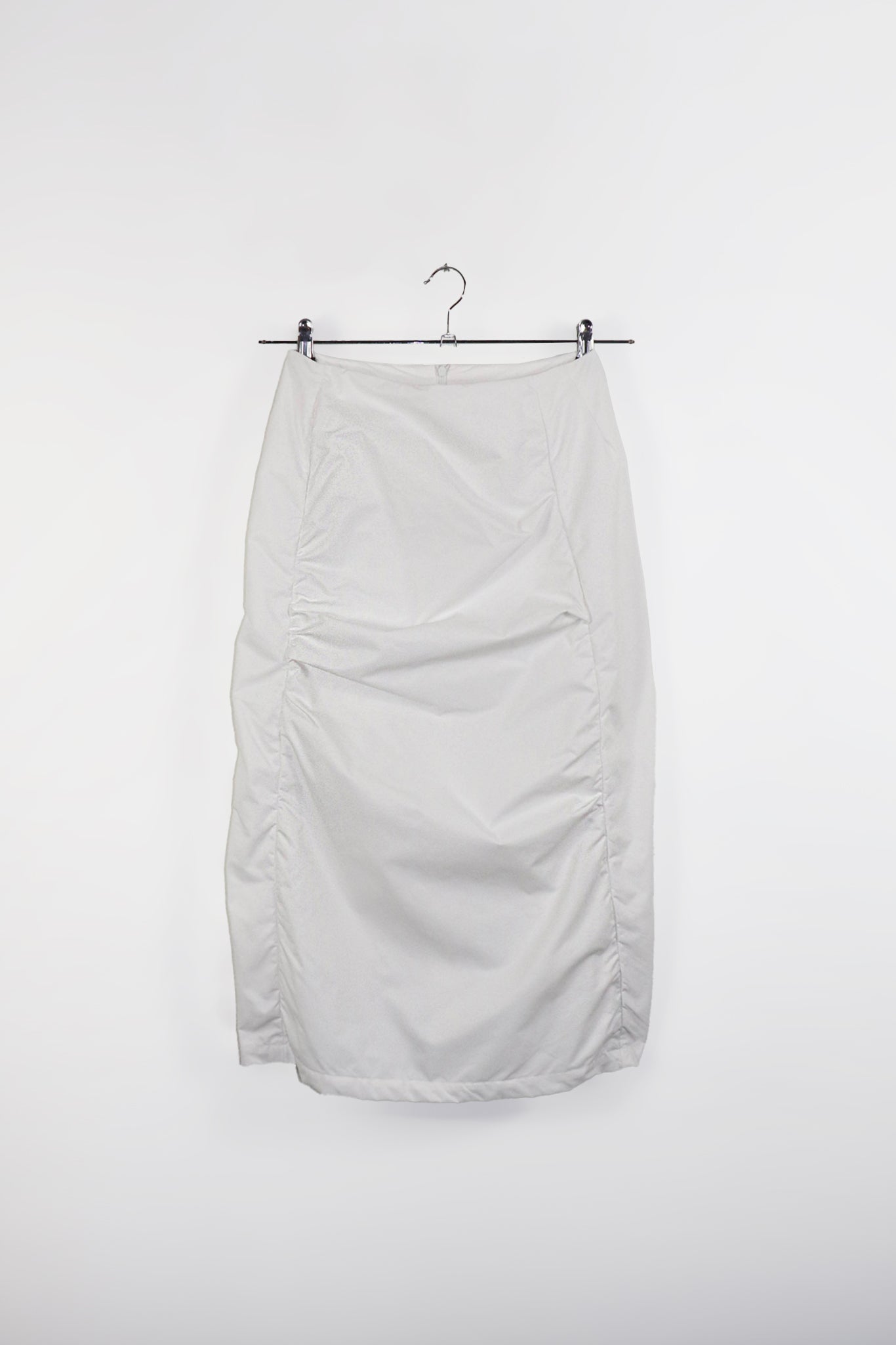 'Harper' Jupe midi décontractée - Blanche