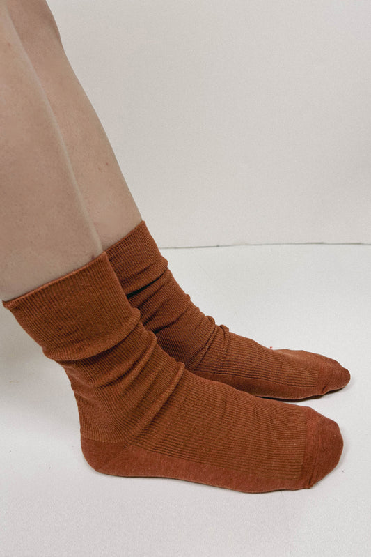 Carrot woven socks